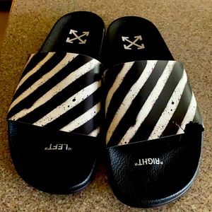 Off white slides